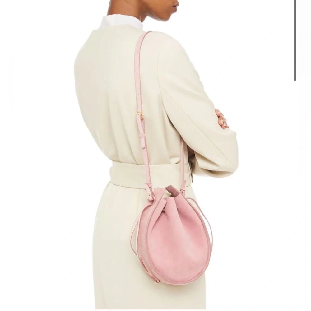 THE ROW Suede Bucket Bag